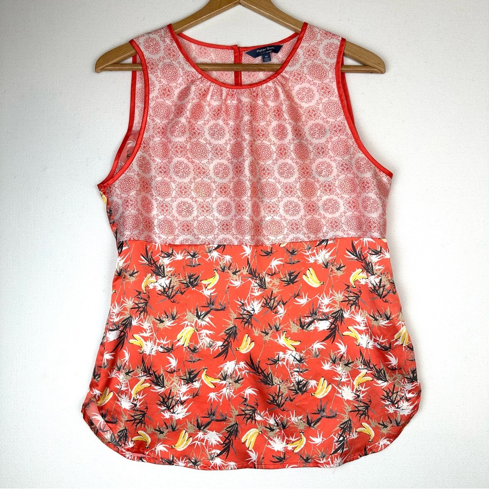Peter Som Multi Patterned Design for Nation Bananas‎ Tank